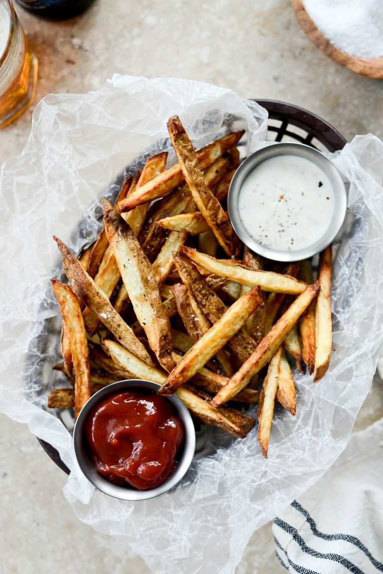 Homemade Air Fryer French Fries Simply Scratch