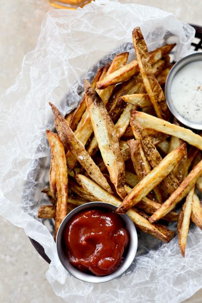 Homemade Air Fryer French Fries - Simply Scratch