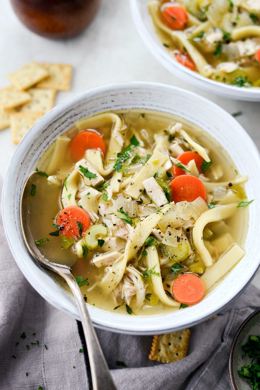 Homemade Chicken Noodle Soup - Simply Scratch