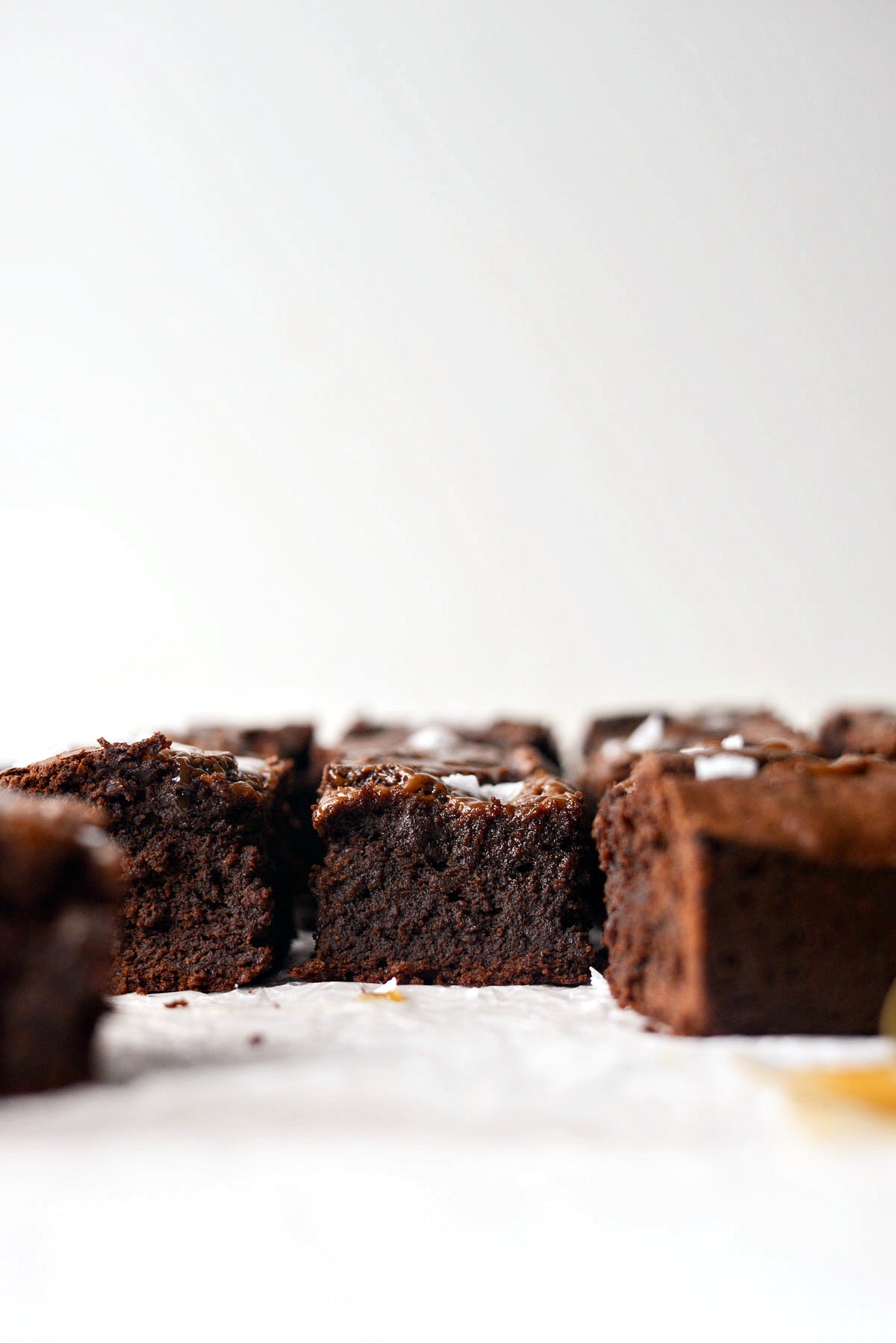 Sea Salt Caramel Espresso Brownies - Simply Scratch