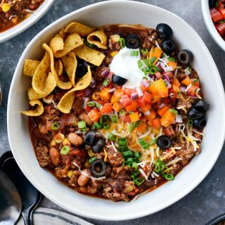 Slow Cooker Taco Chili - Simply Scratch