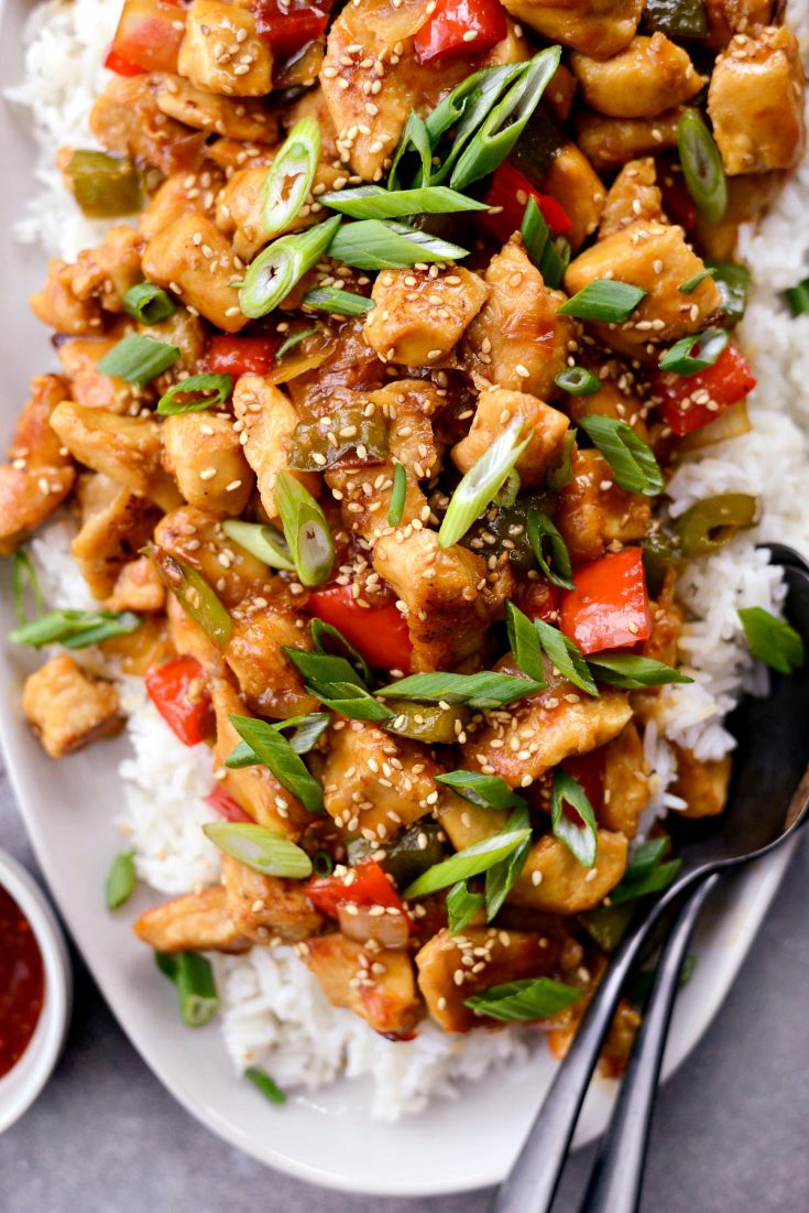 Healthy Sesame Chicken - Simply Scratch