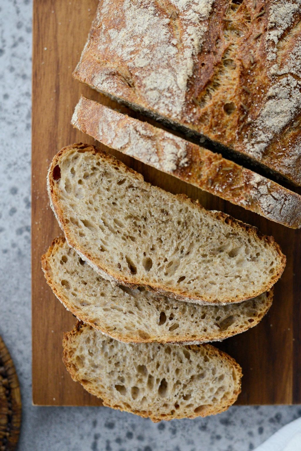 No-Knead Rye Bread - Simply Scratch