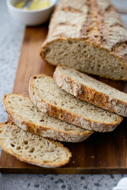 No-Knead Rye Bread - Simply Scratch