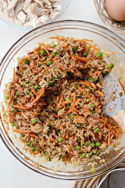 Sheet Pan Chicken Fried Rice - Simply Scratch