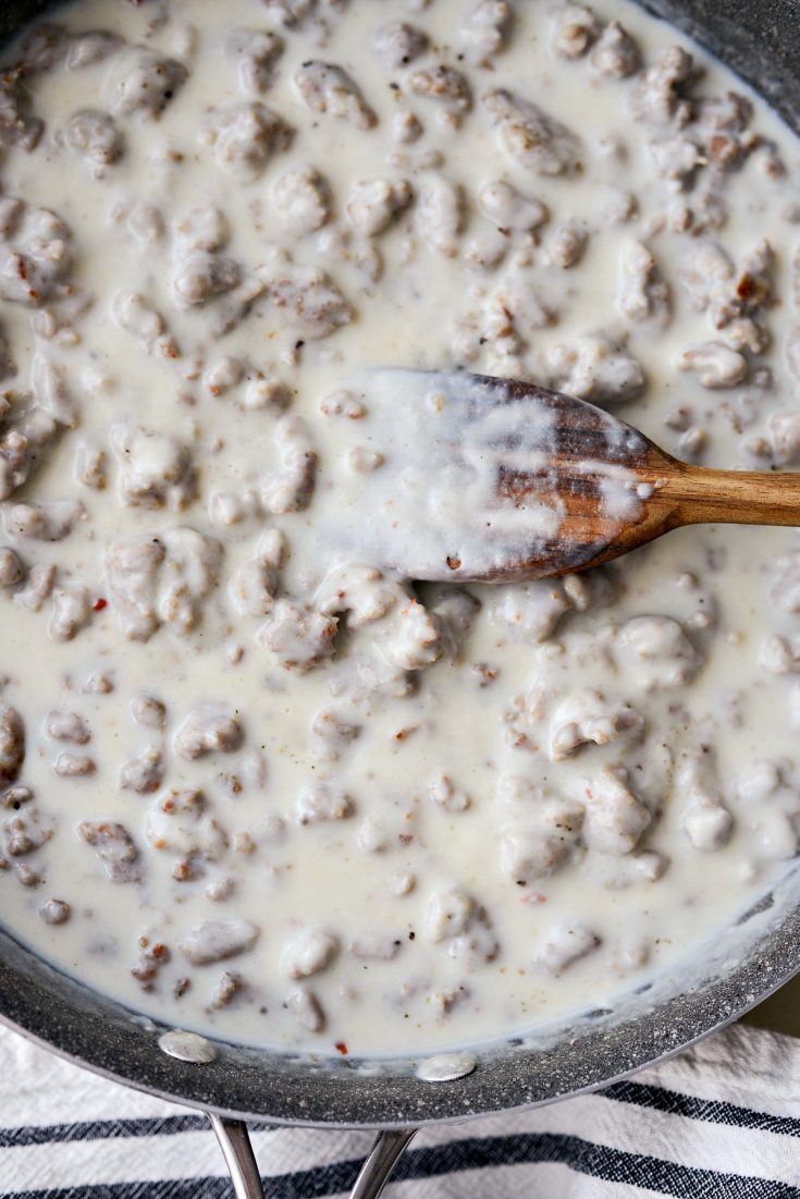 Turkey Sausage Breakfast Gravy Simply Scratch