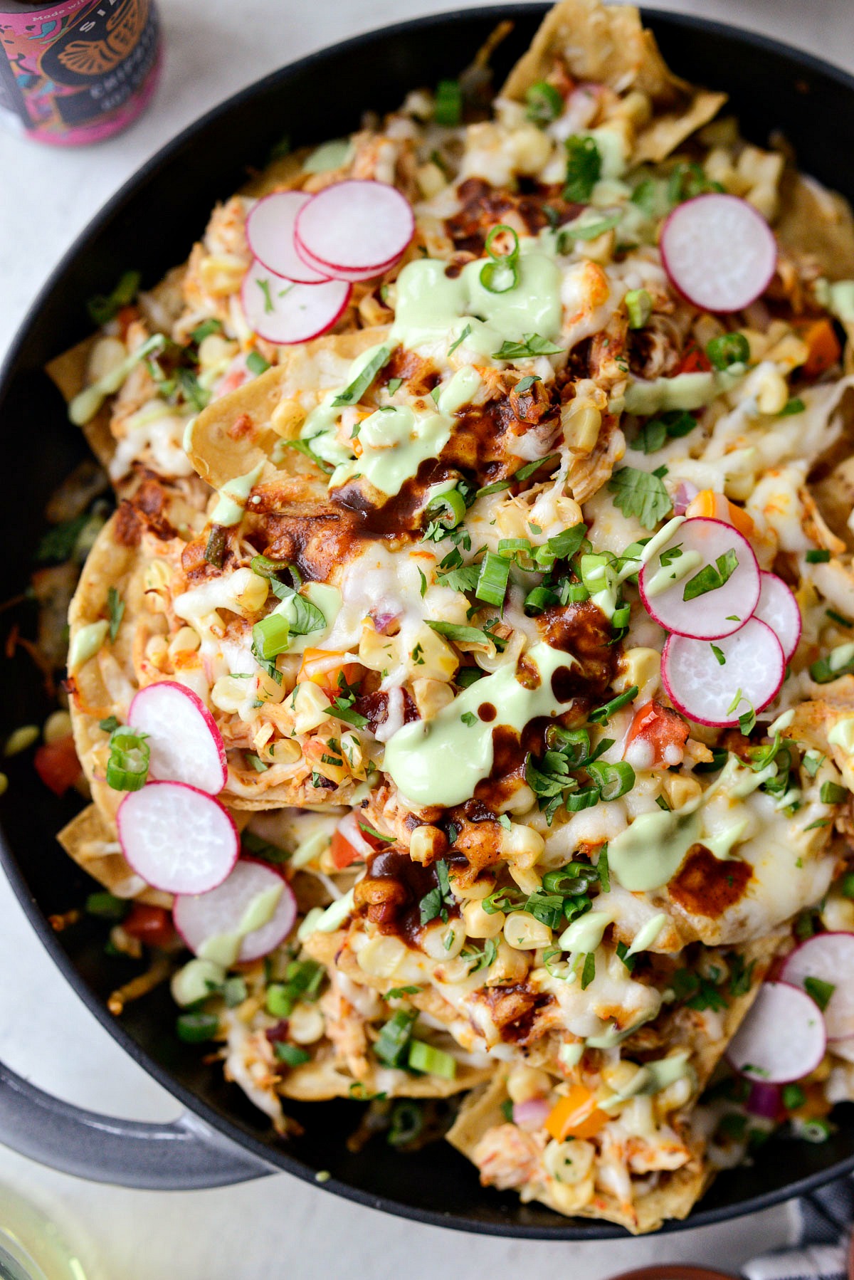 Jacuzzi Chicken Nachos - Simply Scratch