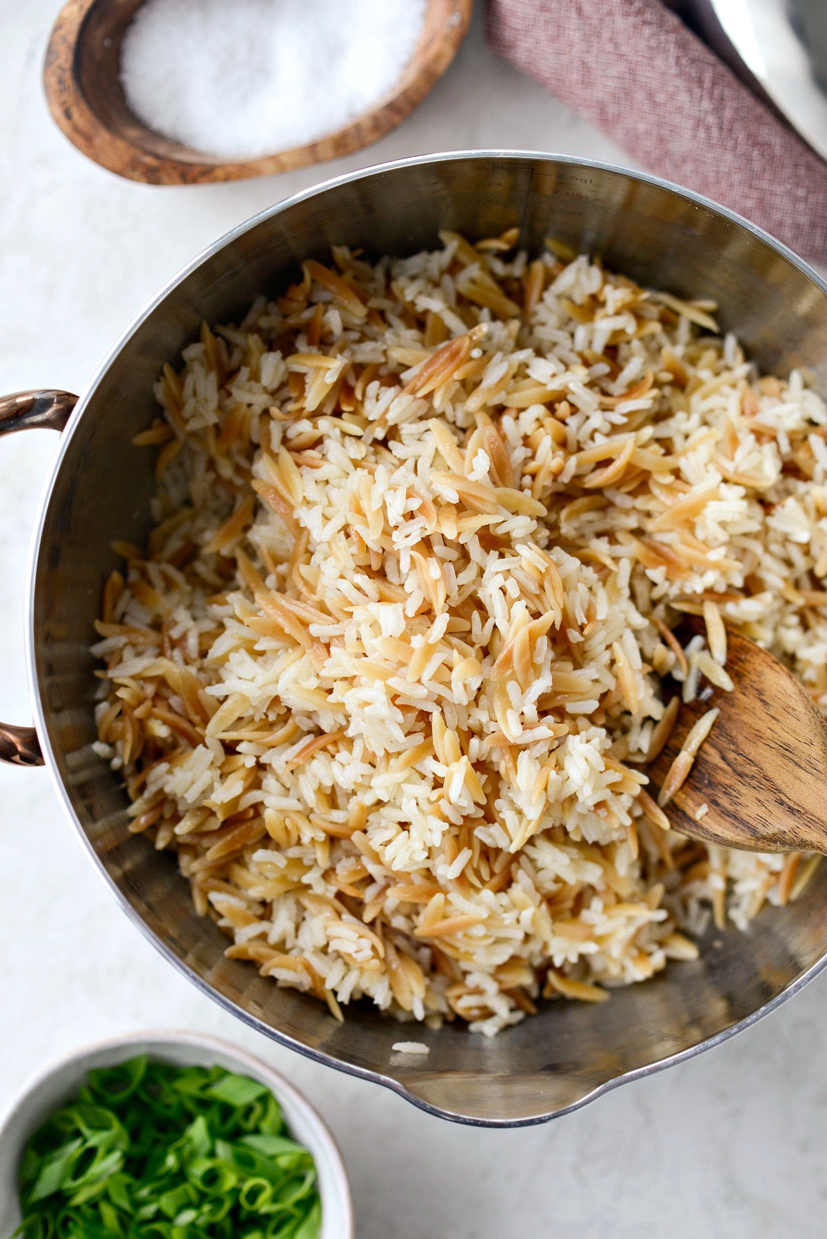 Simple Rice Pilaf - Simply Scratch