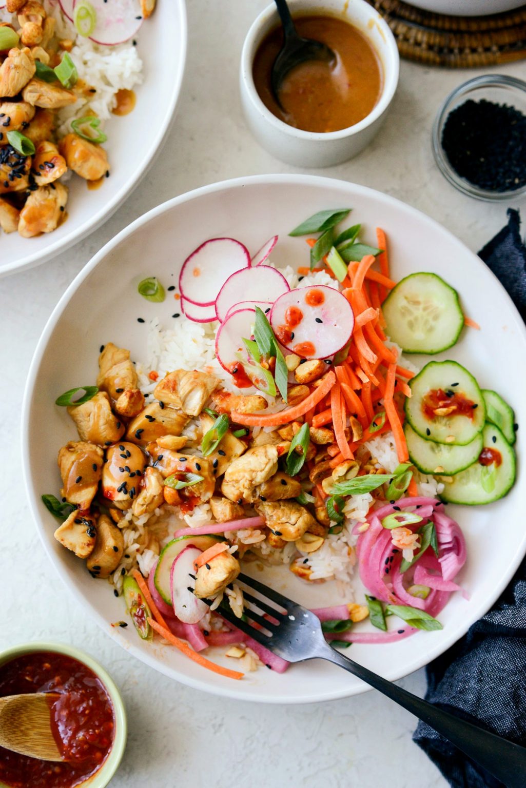 Ponzu Chicken Rice Bowls - Simply Scratch