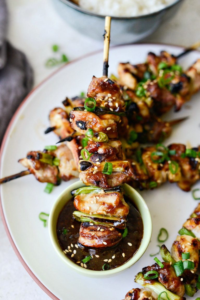 Chicken Yakitori Simply Scratch