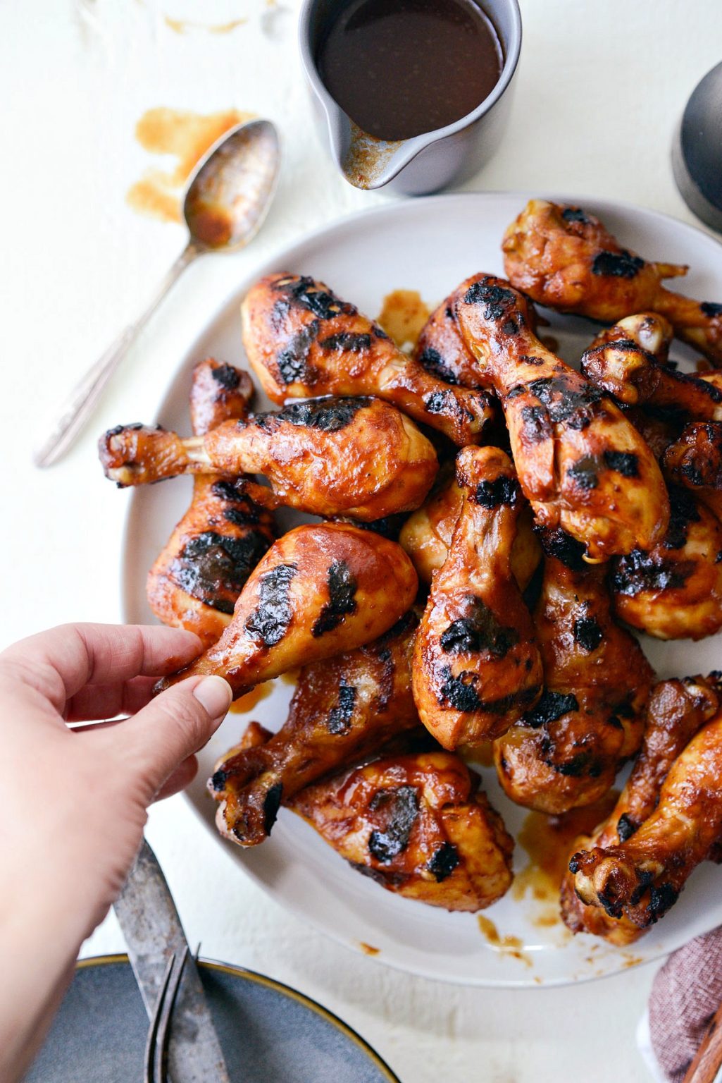 Easy BBQ Chicken Drumsticks - Simply Scratch