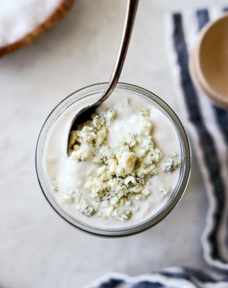 greek yogurt blue cheese salad dressing