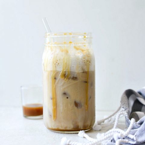 Iced Caramel Vanilla Latte - Simply Scratch