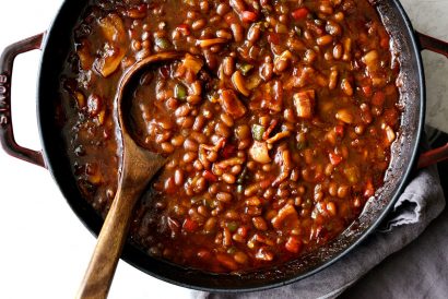 One Pot Wicked Baked Beans - Simply Scratch