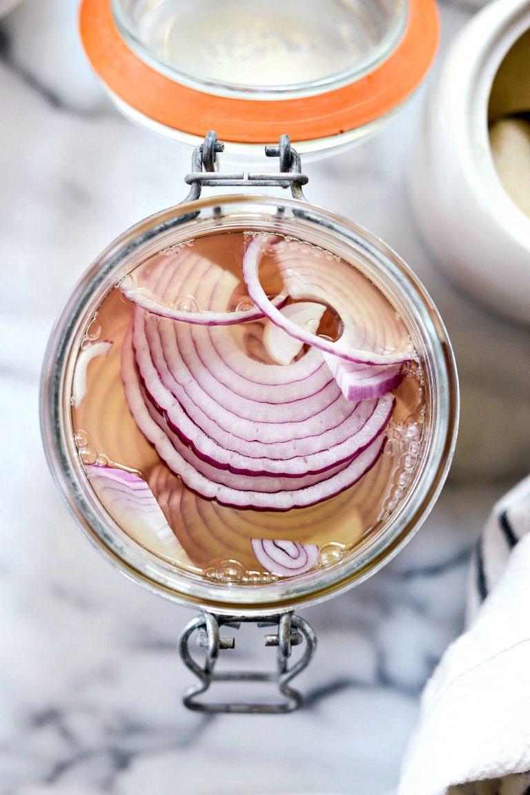 Quick Pickled Red Onions - Simply Scratch