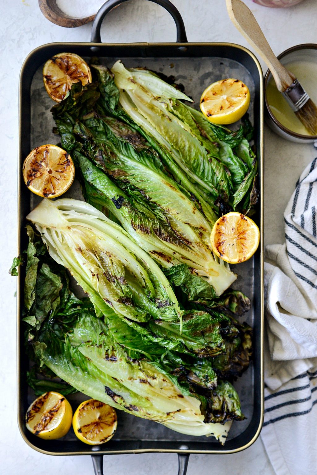 Grilled Romaine Salad - Simply Scratch