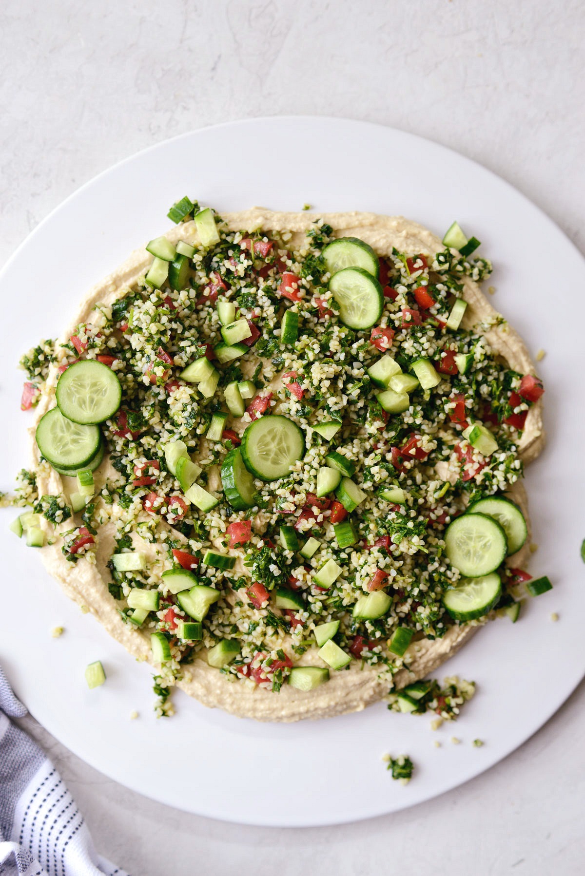 7-Layer Loaded Hummus Dip - Simply Scratch