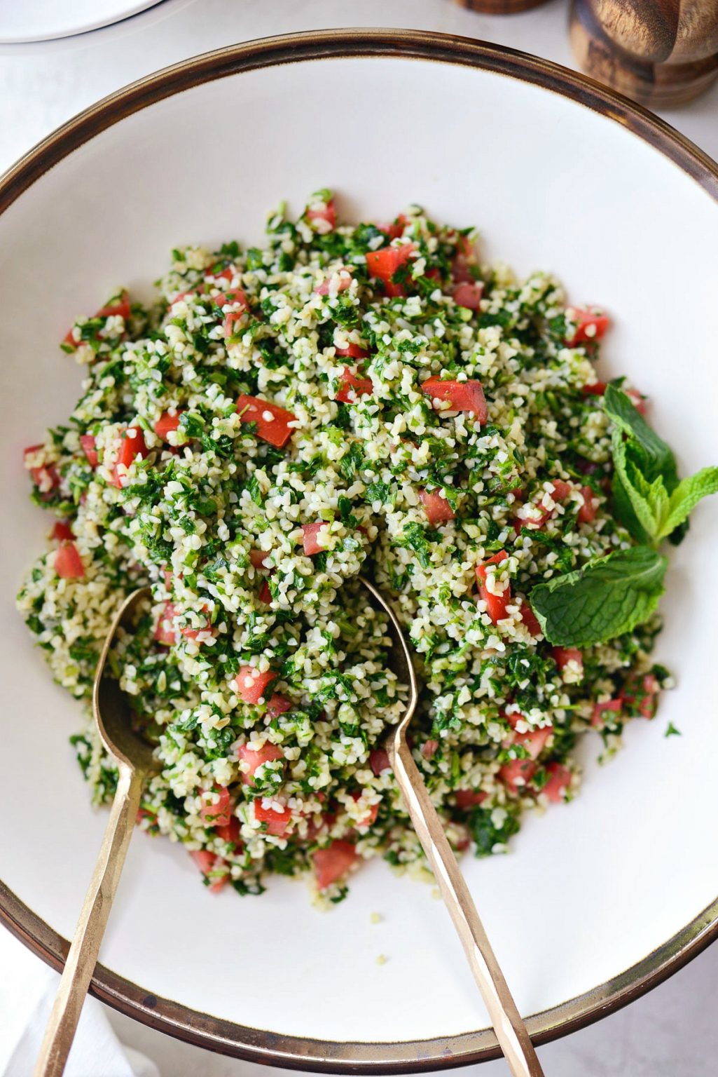 Homemade Tabbouleh Recipe Simply Scratch