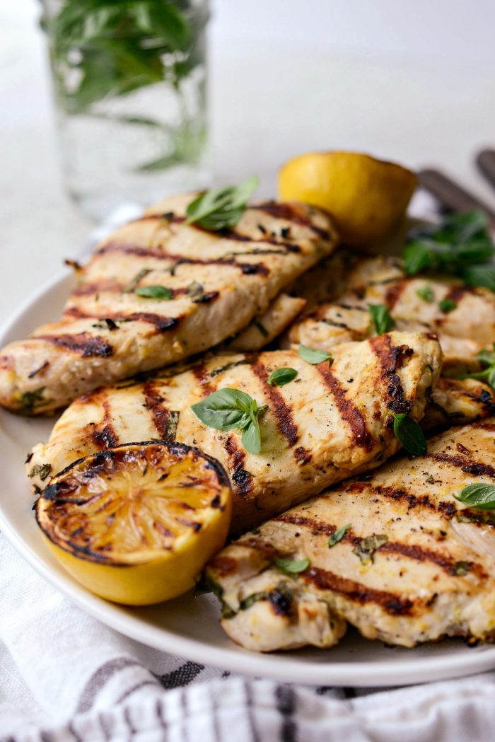 Home Chef® Heat and Eat Lemon Basil Grilled Chicken & Roasted