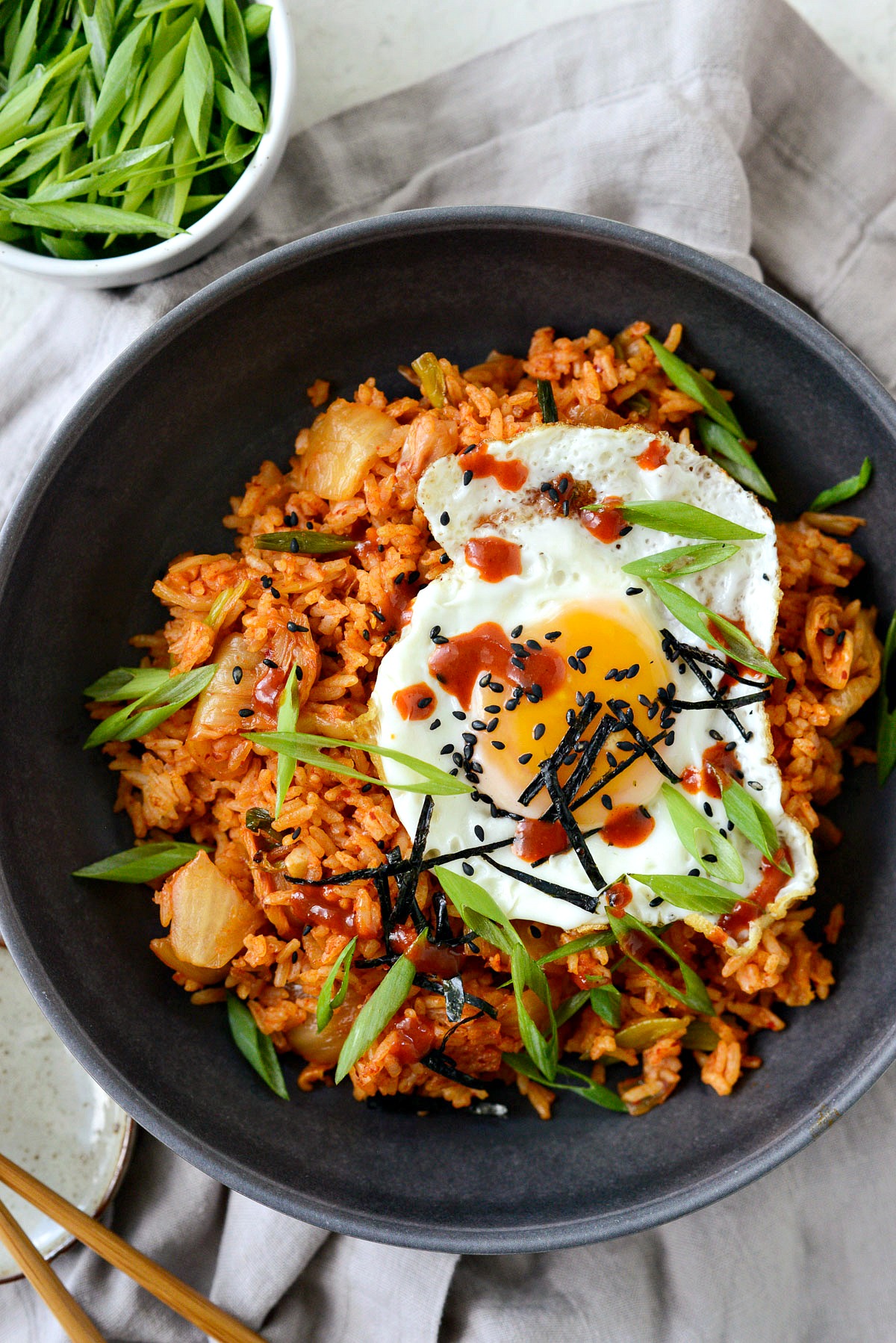 Kimchi Fried Rice Recipe Simply Scratch