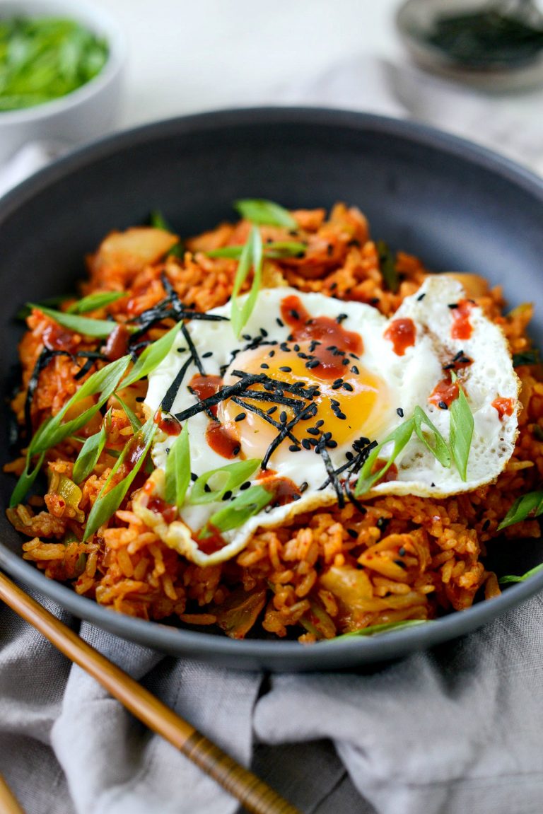 Kimchi Fried Rice Recipe - Simply Scratch