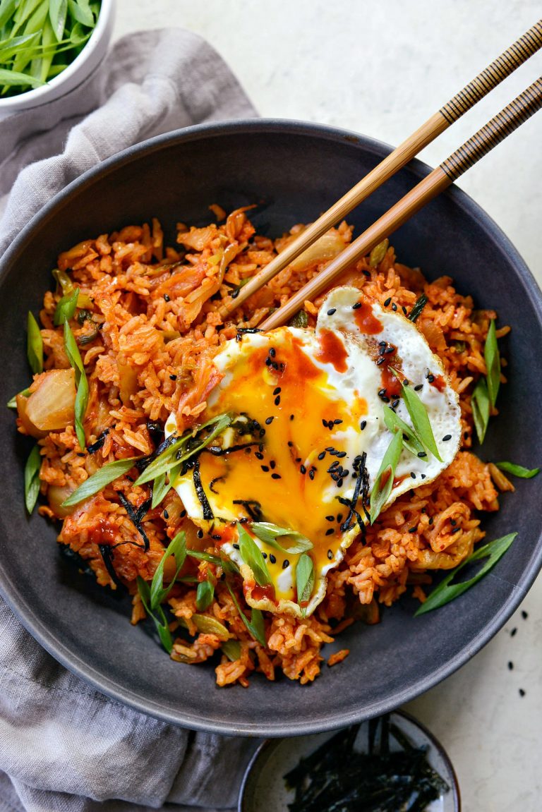 Kimchi Fried Rice Recipe - Simply Scratch