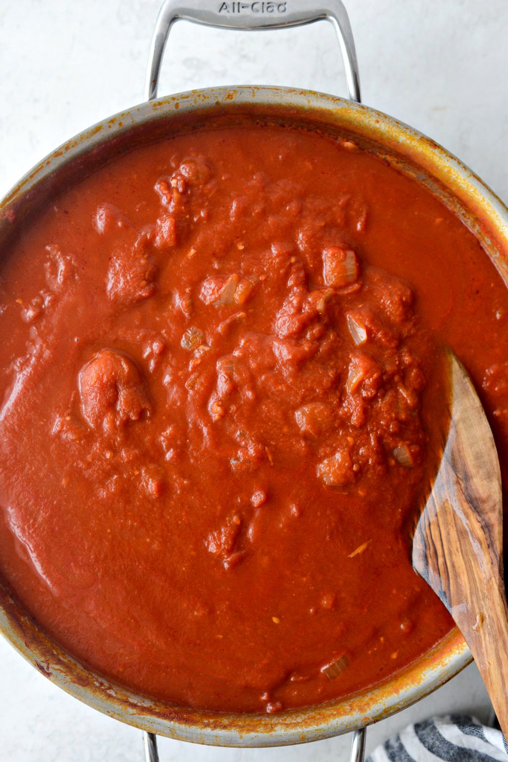 Homemade San Marzano Marinara - Simply Scratch