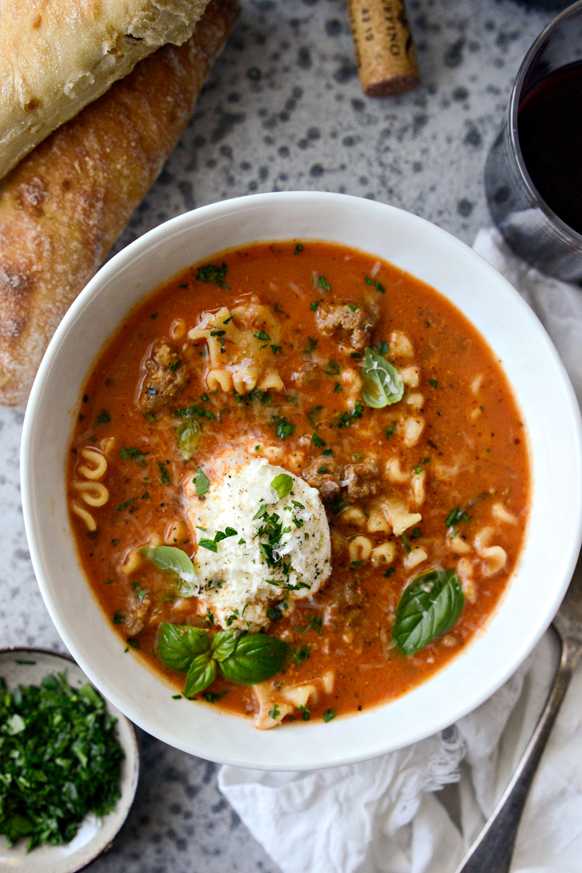 Lasagna Soup - Simply Scratch