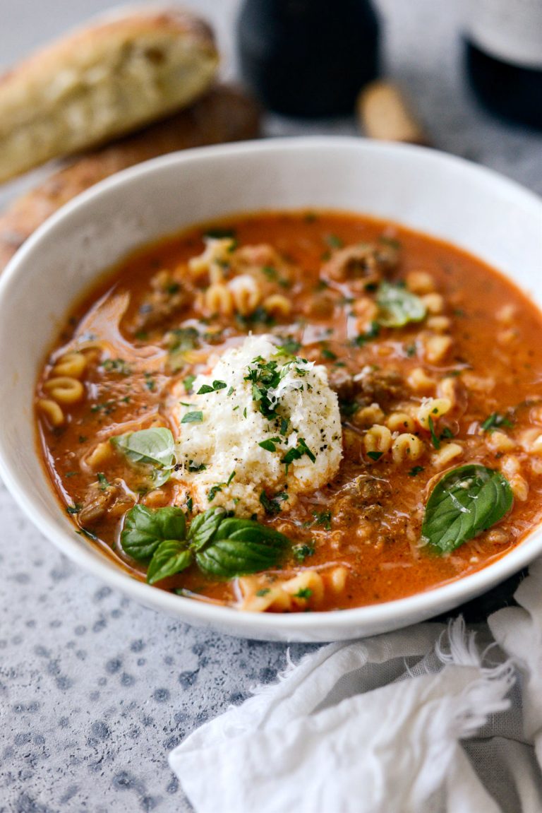 Lasagna Soup - Simply Scratch