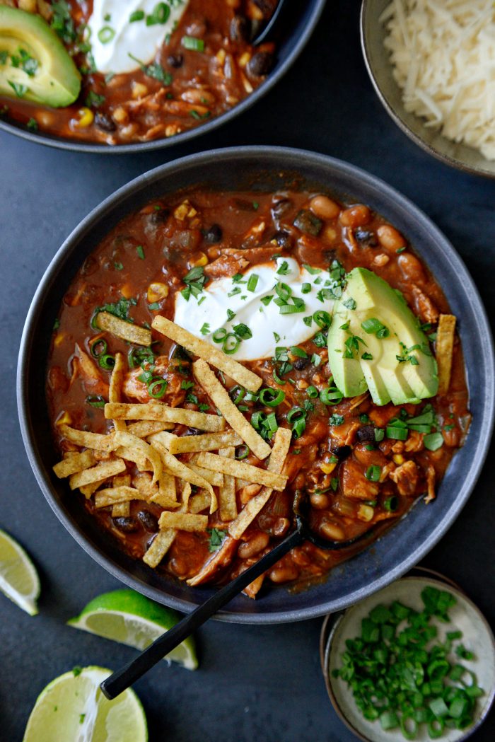 Southwest Chicken Chili - Simply Scratch