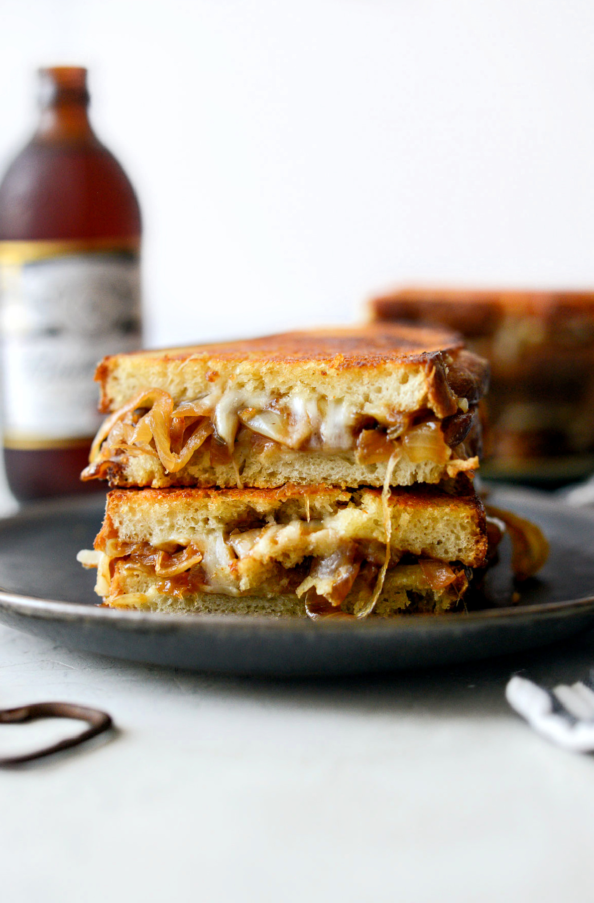 French Onion Soup Grilled Cheese Sandwich - Simply Scratch