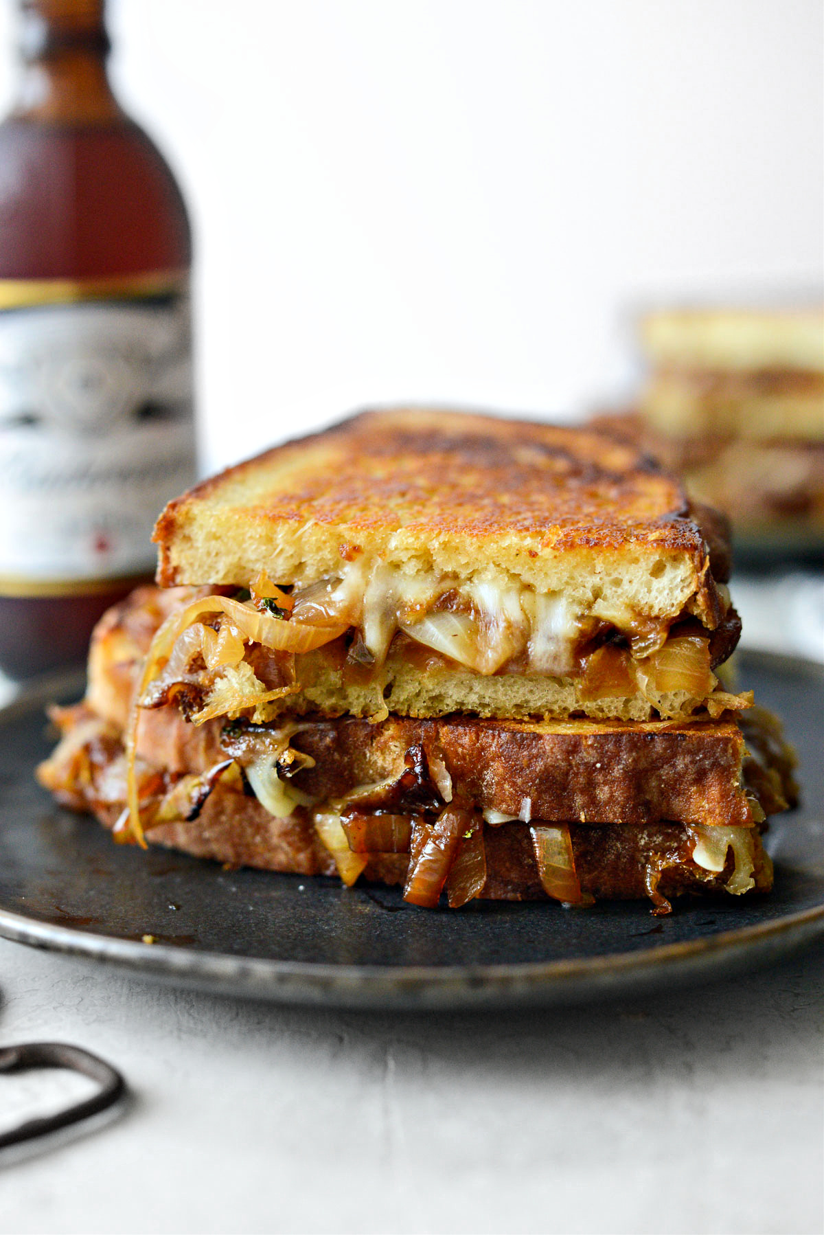 French Onion Soup Grilled Cheese Sandwich - Simply Scratch