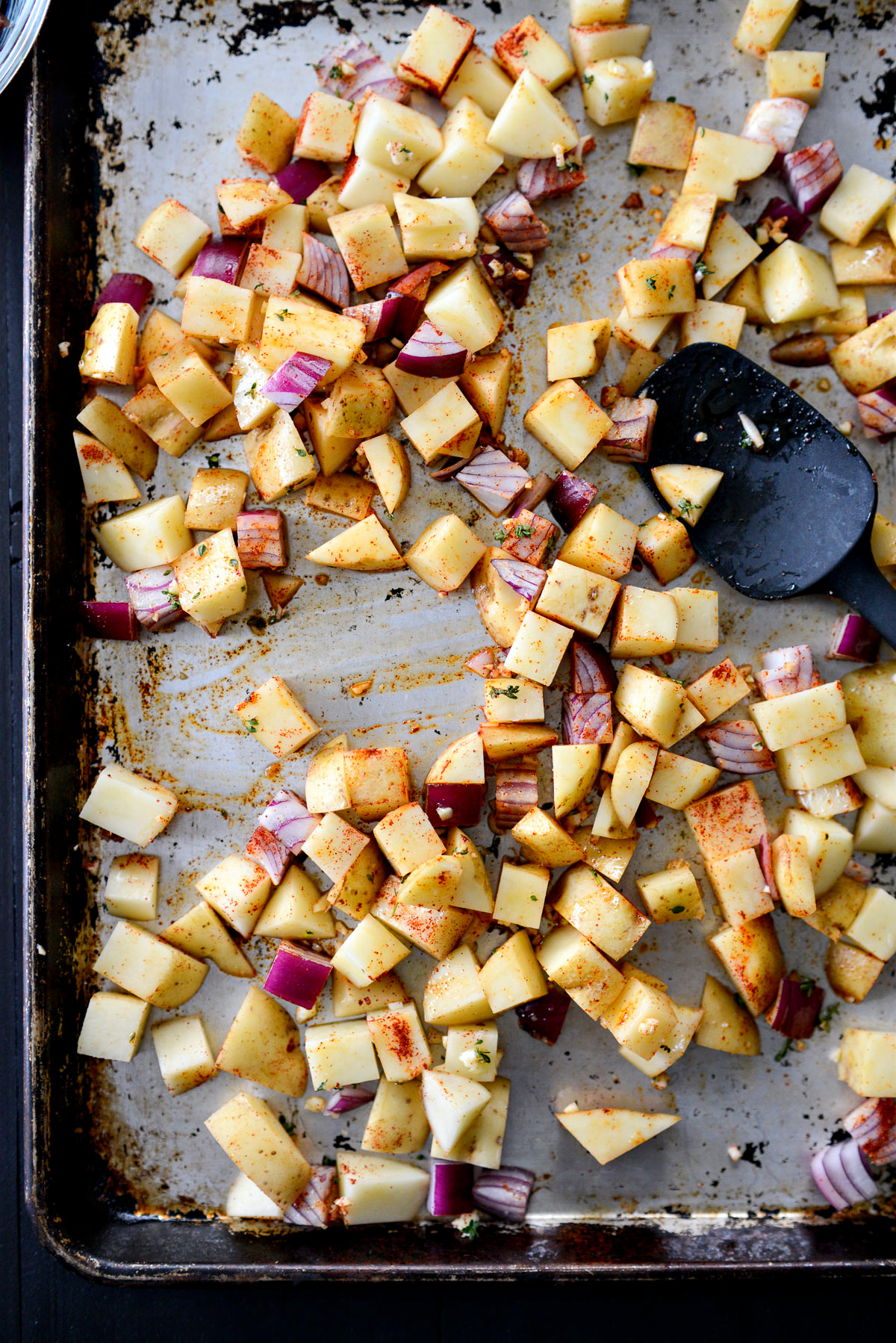 Leftover Prime Rib Breakfast Hash (sheet Pan Hash) - Simply Scratch