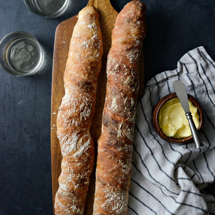 No-Knead French Bread - Simply Scratch