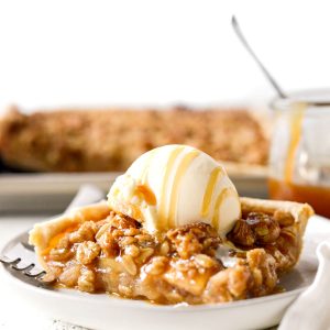 Caramel Apple Slab Pie