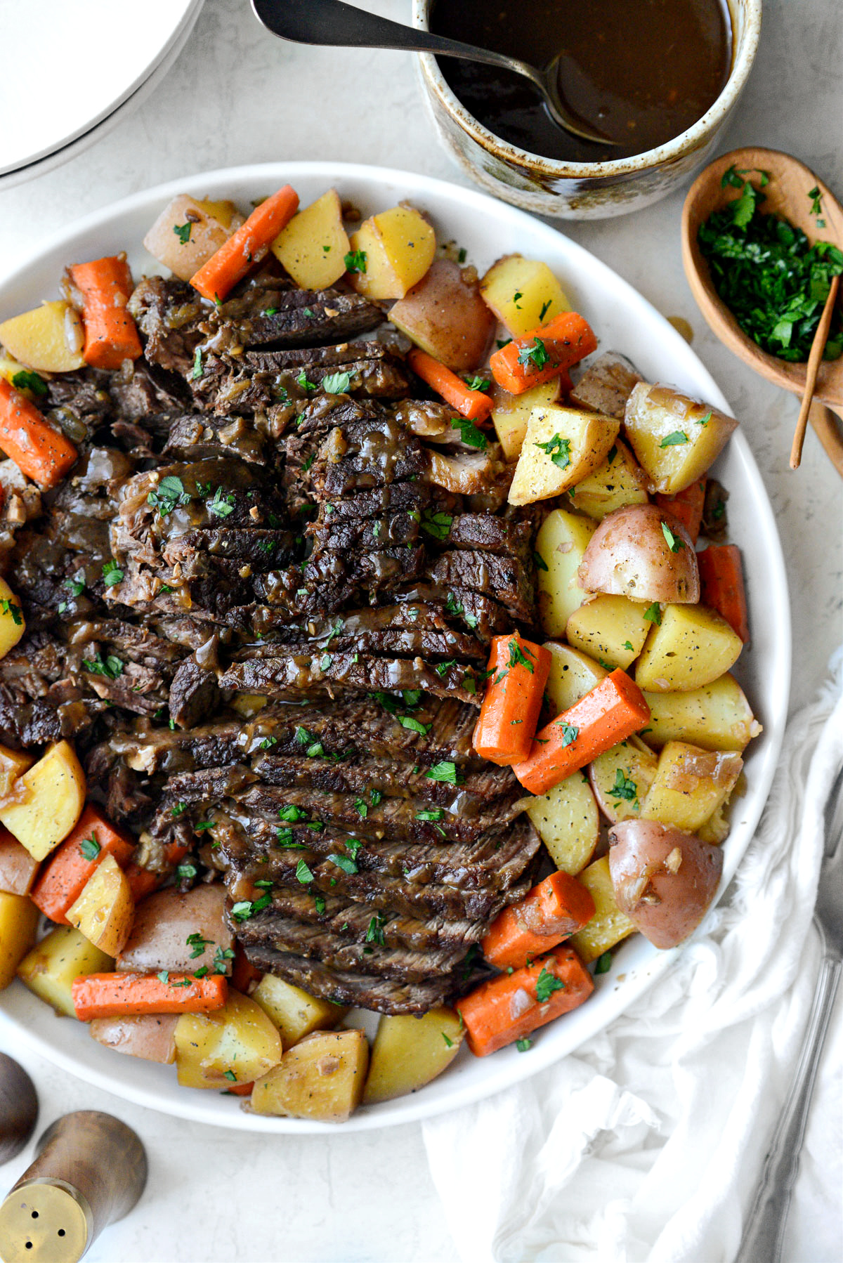 One-Pan Prime Rib and Roasted Vegetables