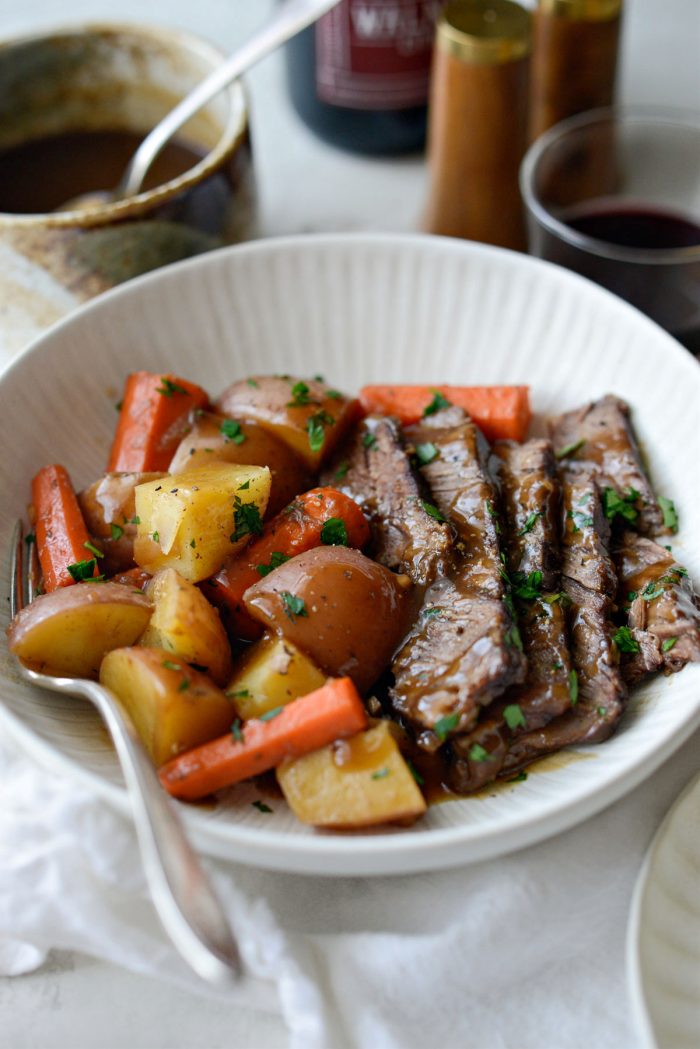 Classic Beef Pot Roast Recipe - Simply Scratch