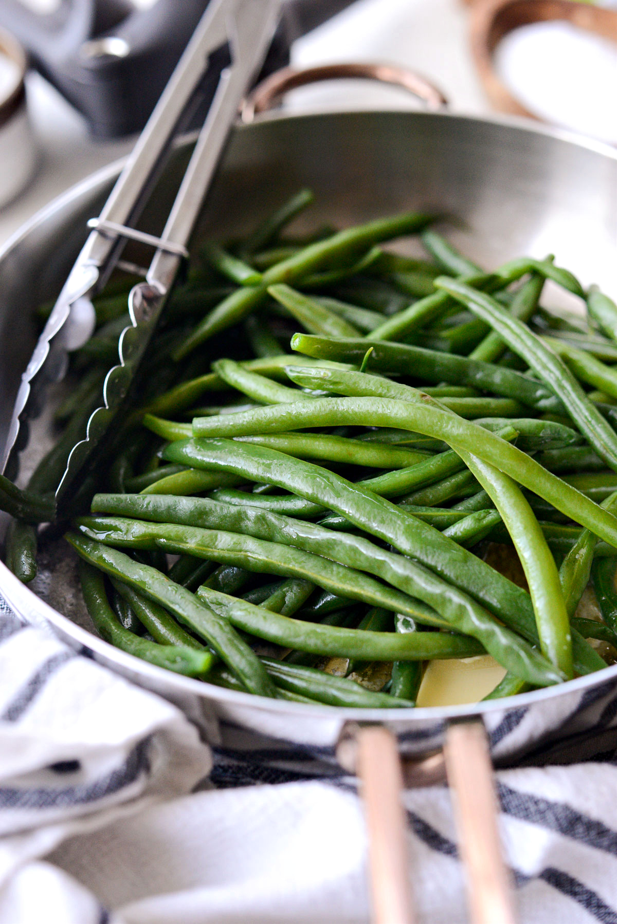 Garlicky Green Beans Almondine Simply Scratch