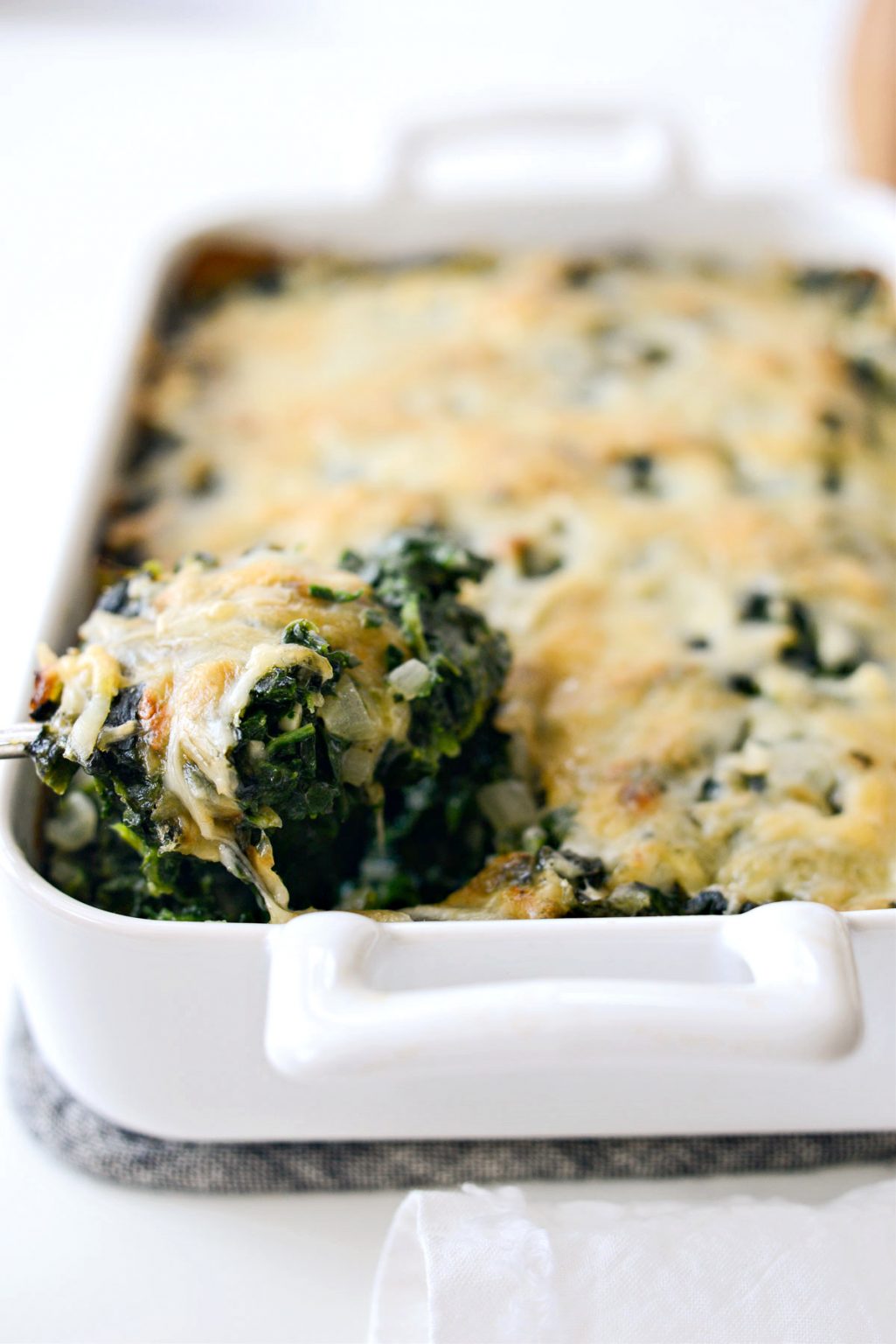 Spinach Gratin - Simply Scratch