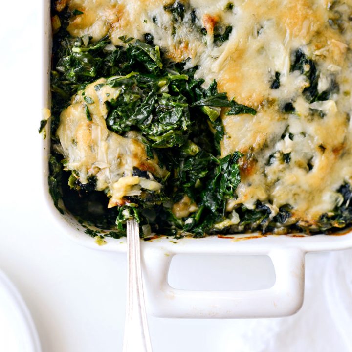 Spinach Gratin - Simply Scratch
