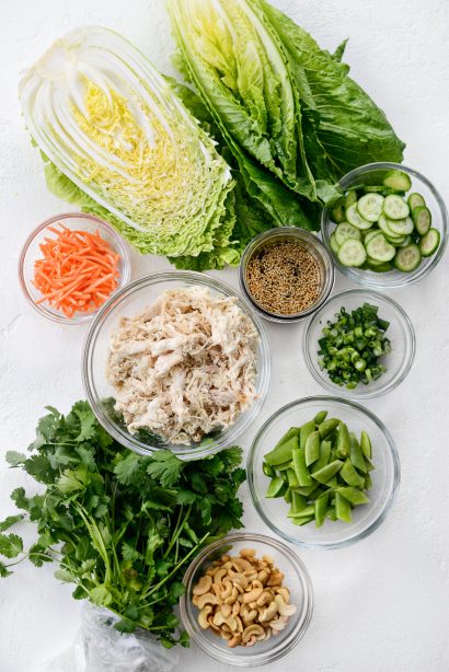 Asian Cashew Chicken Mason Jar Salad - Simply Scratch