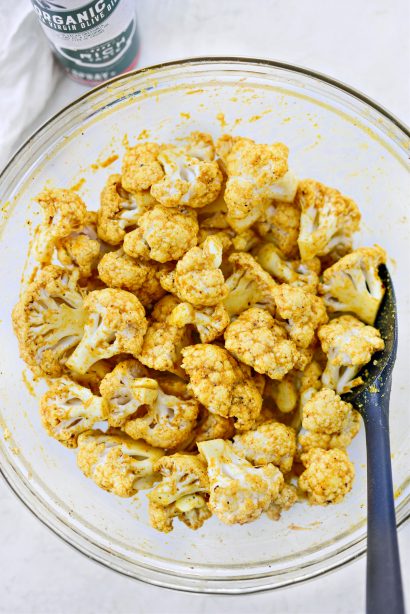 Roasted Curry Cauliflower Simply Scratch