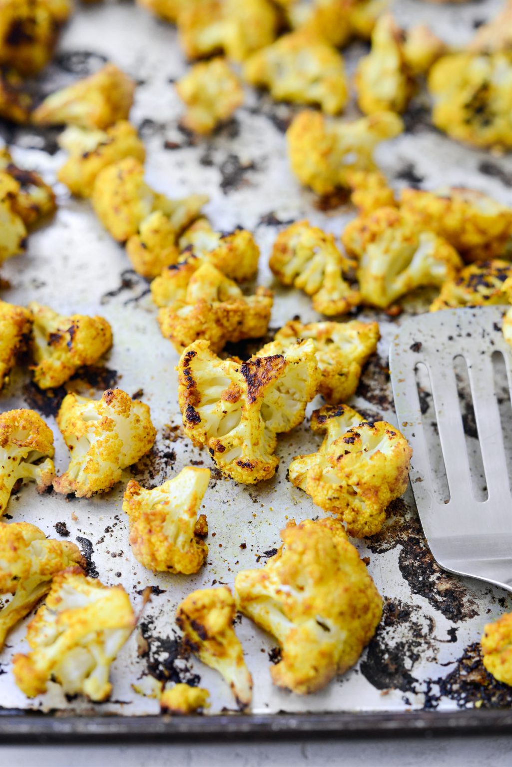 Roasted Curry Cauliflower Simply Scratch