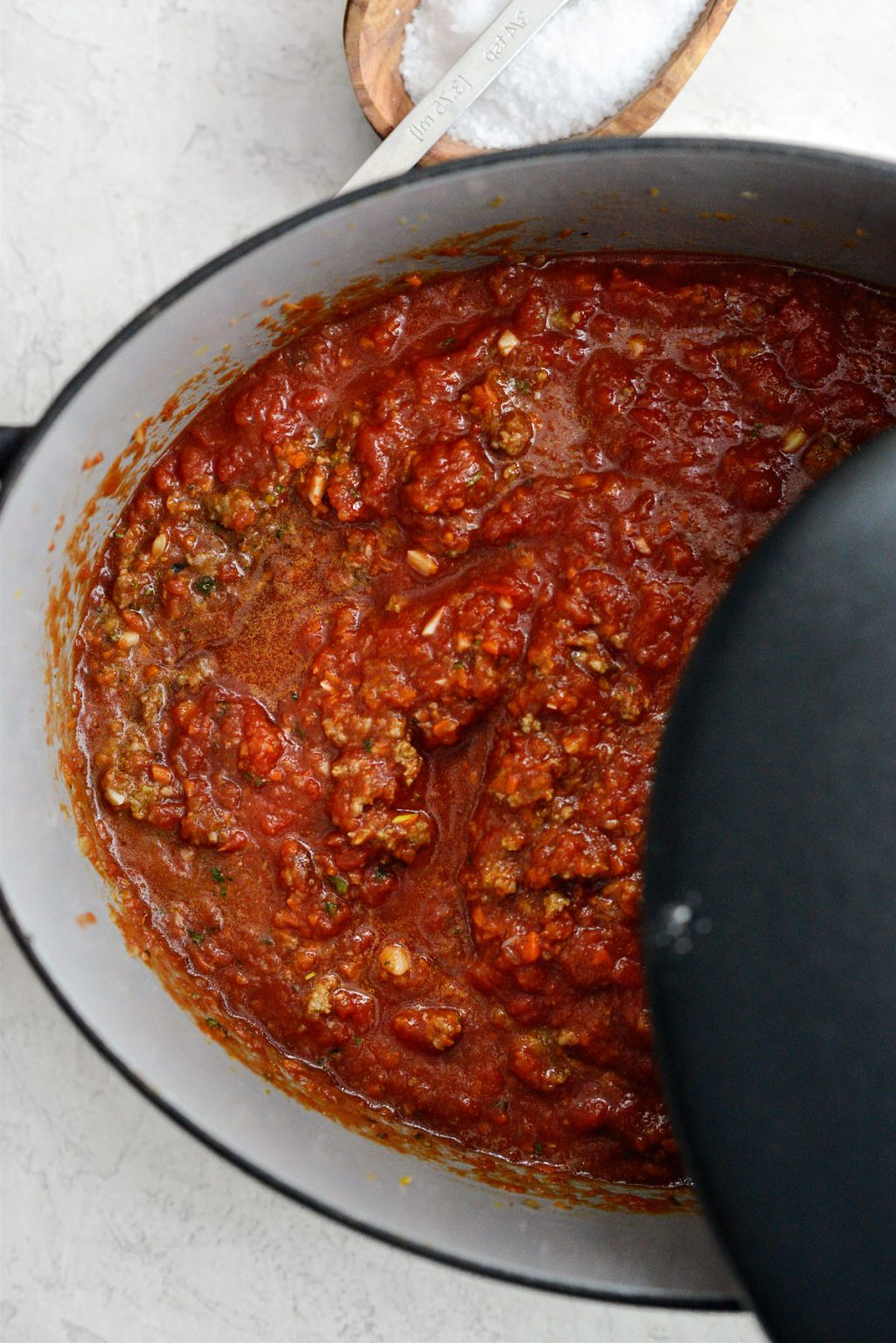 Slow Baked Spaghetti Sauce - Simply Scratch