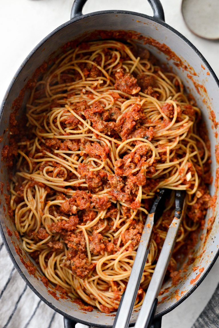 Slow Baked Spaghetti Sauce - Simply Scratch