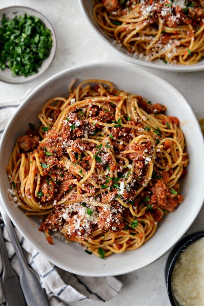 Slow Baked Spaghetti Sauce - Simply Scratch