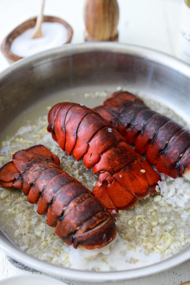 Garlicky Lobster Fettuccine Alfredo - Simply Scratch
