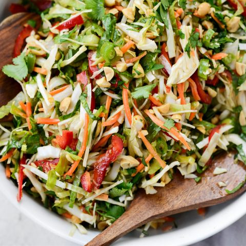 Thai Cabbage Salad - Simply Scratch