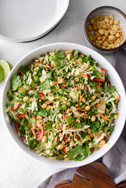 Thai Cabbage Salad - Simply Scratch