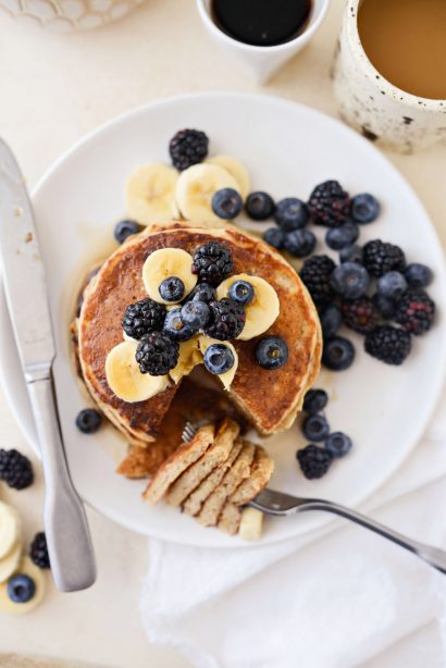 Whole Wheat Buttermilk Pancakes - Simply Scratch